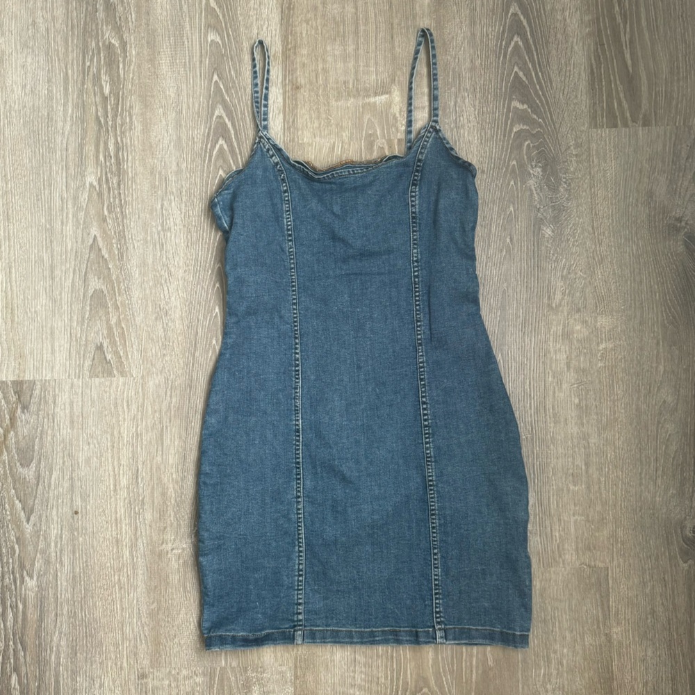 Mini Denim Dress